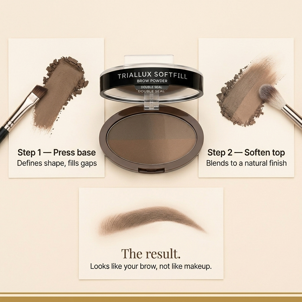 Triallux SoftFill - Naturally Fuller Brows in Seconds
